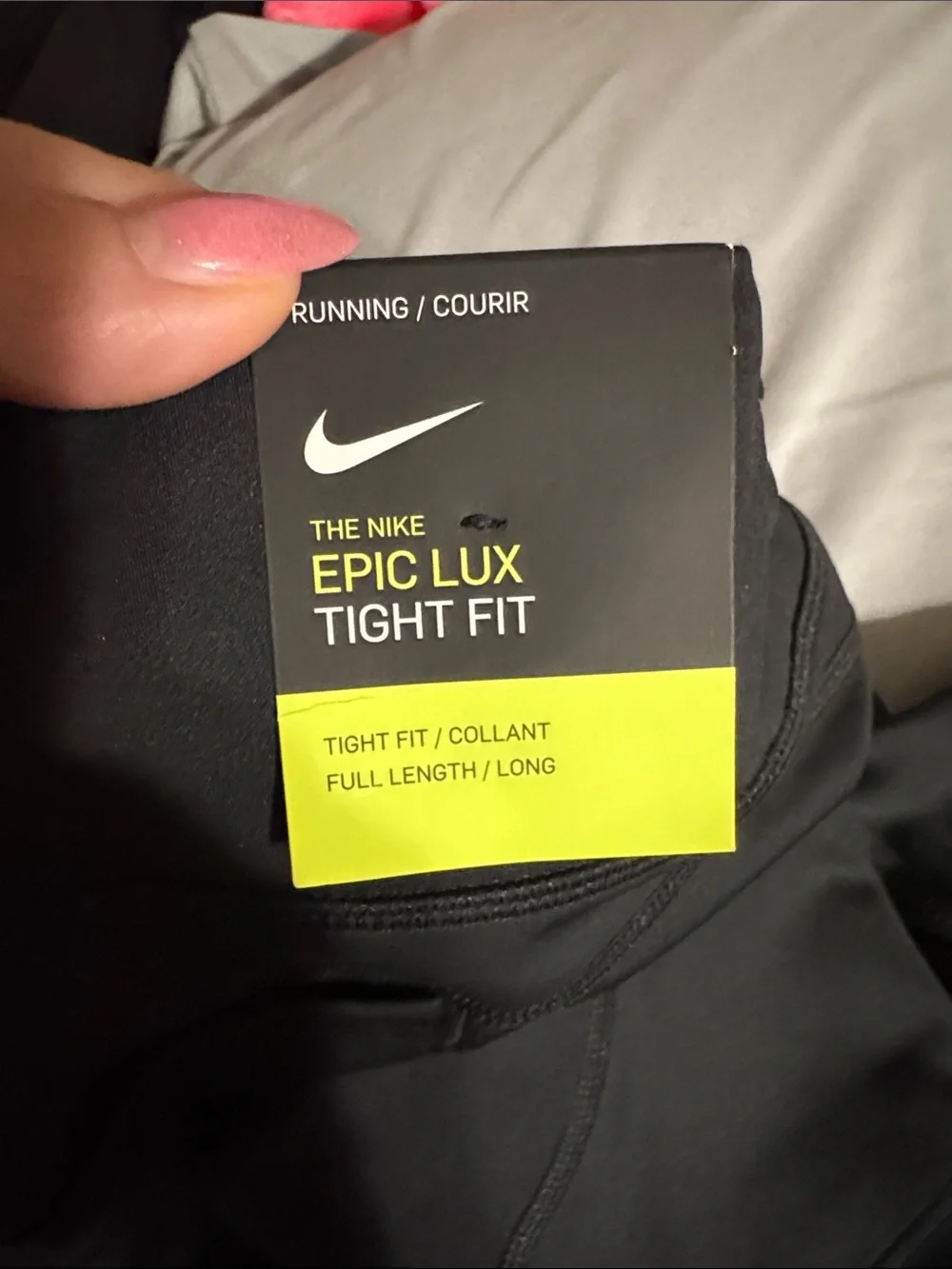 Nike Black Epic Lux Tight Fit Leggings - Picture 5 of 5